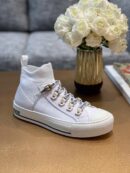 Christian Dior Walk'n'Dior Technical Knit Mid-Top Sneaker Spring /Summer Collection White
