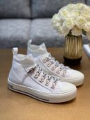 Christian Dior Walk'n'Dior Technical Knit Mid-Top Sneaker Spring /Summer Collection White