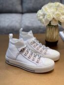 Christian Dior Walk'n'Dior Technical Knit Mid-Top Sneaker Spring /Summer Collection White