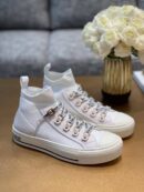 Christian Dior Walk'n'Dior Technical Knit Mid-Top Sneaker Spring /Summer Collection White