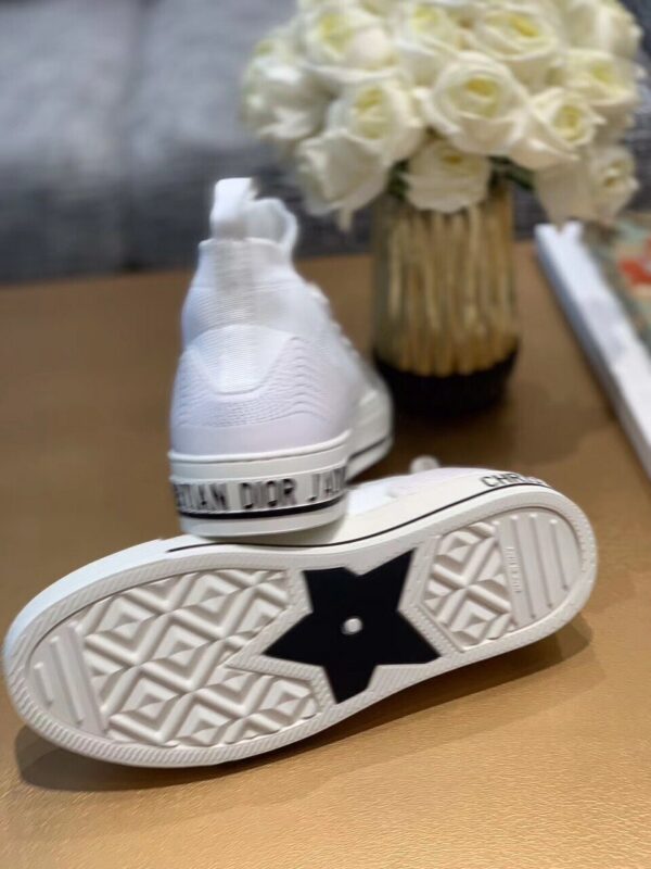 Christian Dior Walk'n'Dior Technical Knit Mid-Top Sneaker Spring /Summer Collection White - Image 10
