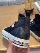 Christian Dior Walk'n'Dior Technical Knit Oblique Mid-Top Sneaker Spring /Summer Collection Black