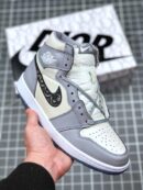 Dioor x Air Jordan 1White and Grey