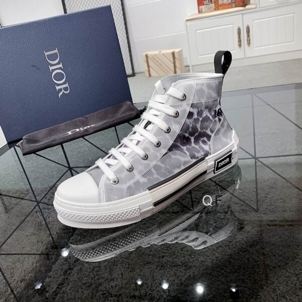 Dior B23 High-Top Canvas Sneaker For Men Women EU 35 - EU 45 - Image 3
