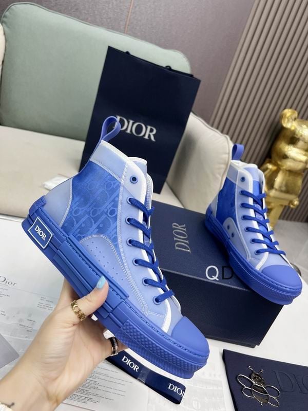 Dior B23 High-Top Canvas Sneaker For Men Women EU 35 - EU 46