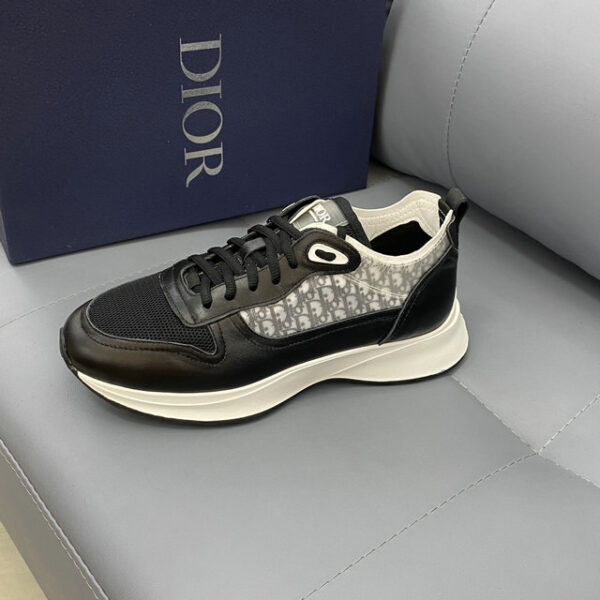 Dior B25 Oblique Runner Sneaker Black - Image 6
