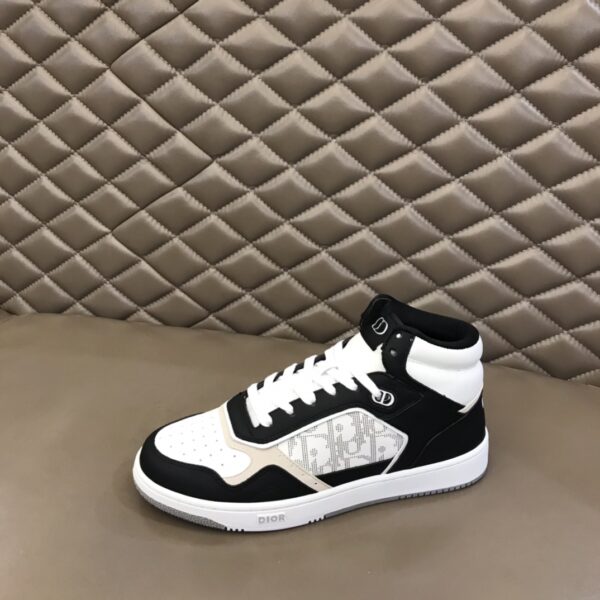 Dior B27 High-Top Sneaker For Men Women Black and White EU 38 - EU 44 - Image 4
