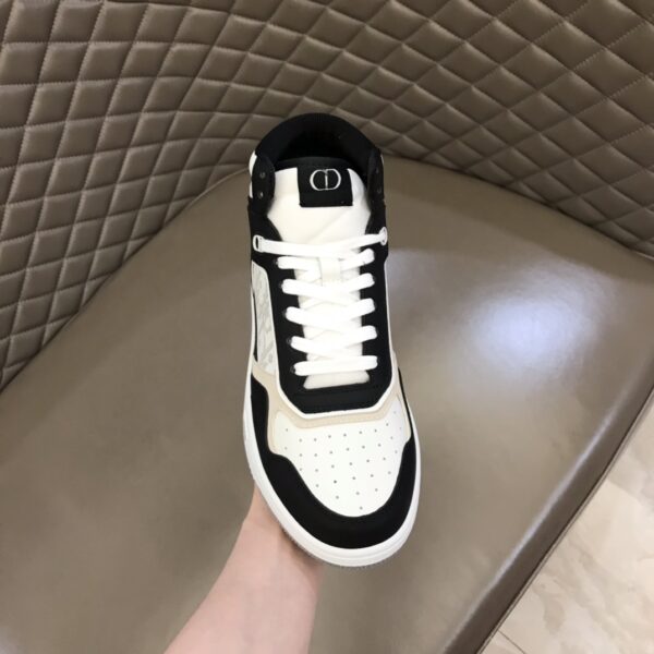 Dior B27 High-Top Sneaker For Men Women Black and White EU 38 - EU 44 - Image 6
