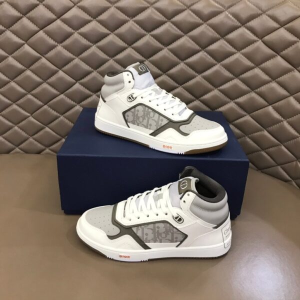 Dior B27 High-Top Sneaker For Men Women Gray EU 38 - EU 44 - Image 3