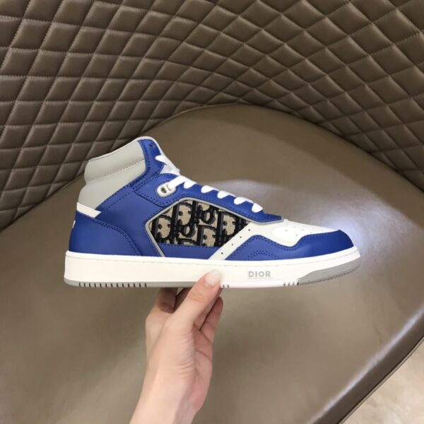 Dior B27 High-Top Sneaker For Men Women Navy EU 38 - EU 44 - Image 5