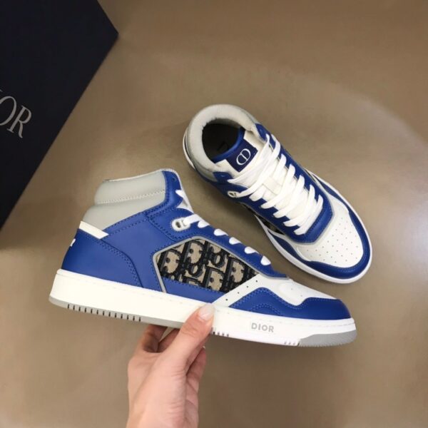 Dior B27 High-Top Sneaker For Men Women Navy EU 38 - EU 44