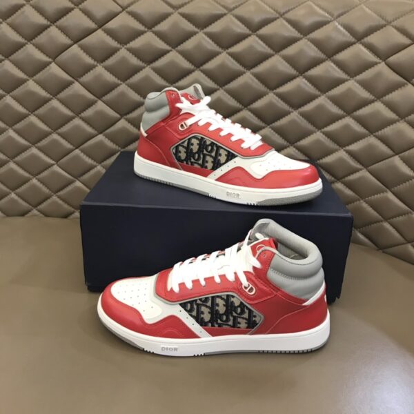 Dior B27 High-Top Sneaker For Men Women Red EU 38 - EU 44 - Image 3