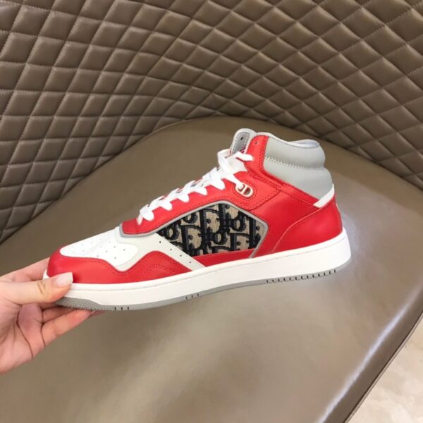 Dior B27 High-Top Sneaker For Men Women Red EU 38 - EU 44 - Image 7