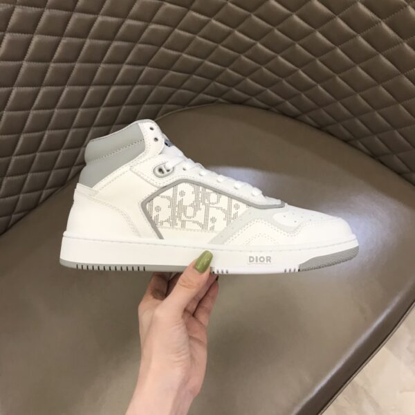 Dior B27 High-Top Sneaker For Men Women White and Gray EU 38 - EU 44 - Image 5