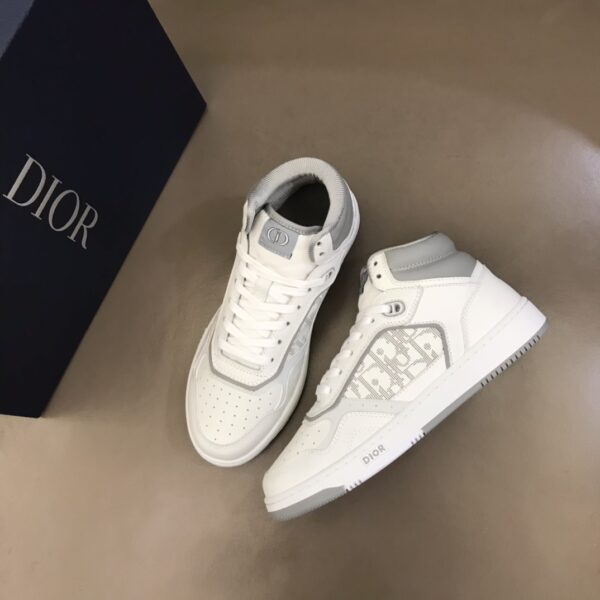 Dior B27 High-Top Sneaker For Men Women White and Gray EU 38 - EU 44 - Image 2