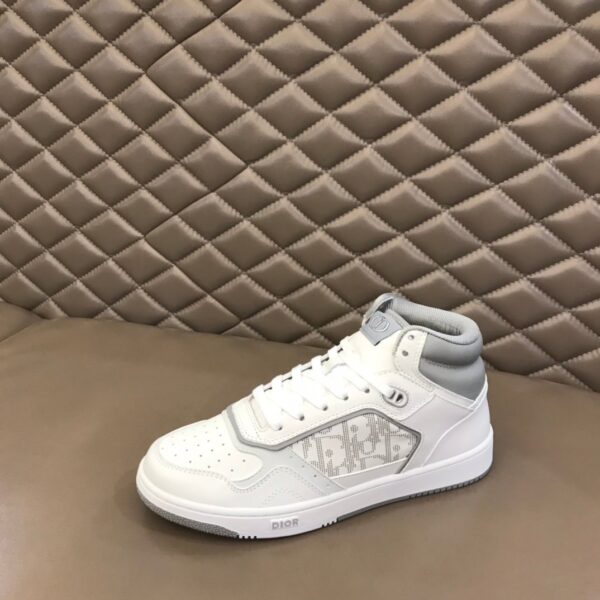 Dior B27 High-Top Sneaker For Men Women White and Gray EU 38 - EU 44 - Image 4