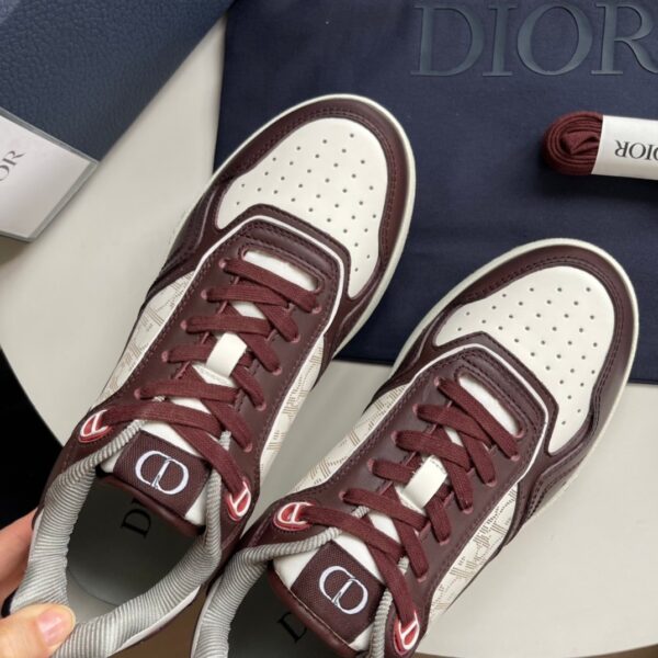 Dior B27 Low-Top Sneaker For Men Women Burgundy EU 38 - EU 44 - Image 3