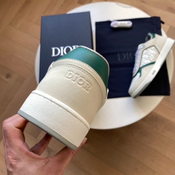 Dior B27 Low-Top Sneaker For Men Women Cream And Green EU 38 - EU 44 - Image 3