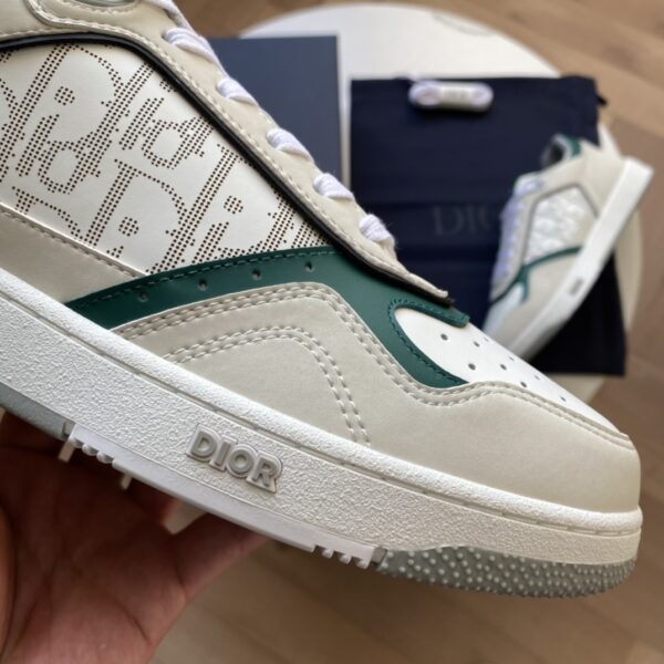 Dior B27 Low-Top Sneaker For Men Women Cream And Green EU 38 - EU 44 - Image 6