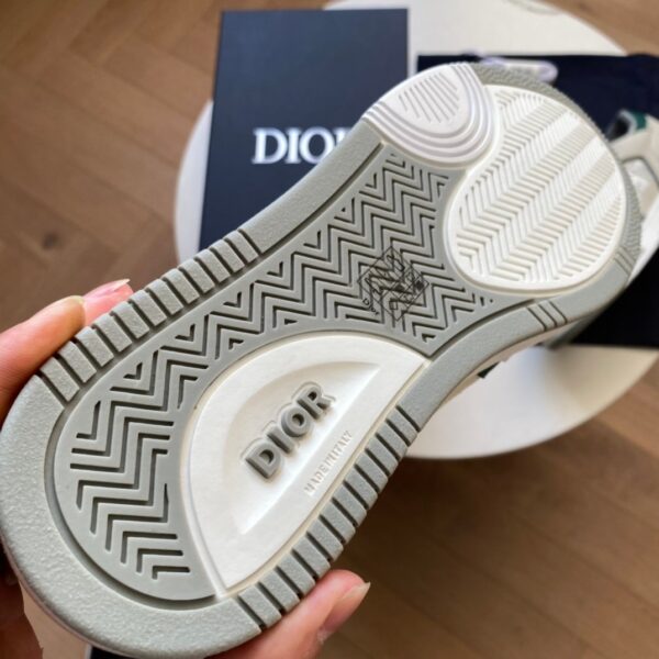 Dior B27 Low-Top Sneaker For Men Women Cream And Green EU 38 - EU 44 - Image 4