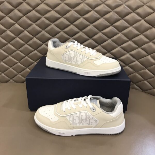 Dior B27 Low-Top Sneaker For Men Women Cream EU 38 - EU 44 - Image 3