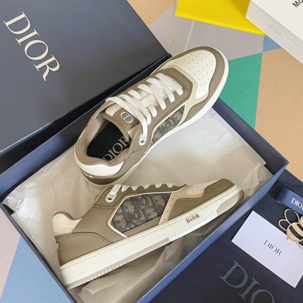 Dior B27 Low-Top Sneaker For Men Women Gothic Olive EU 38 - EU 44 - Image 3