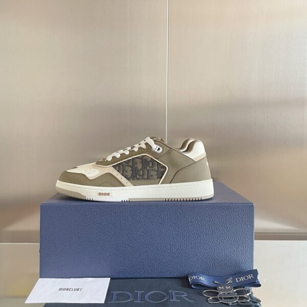 Dior B27 Low-Top Sneaker For Men Women Gothic Olive EU 38 - EU 44 - Image 4