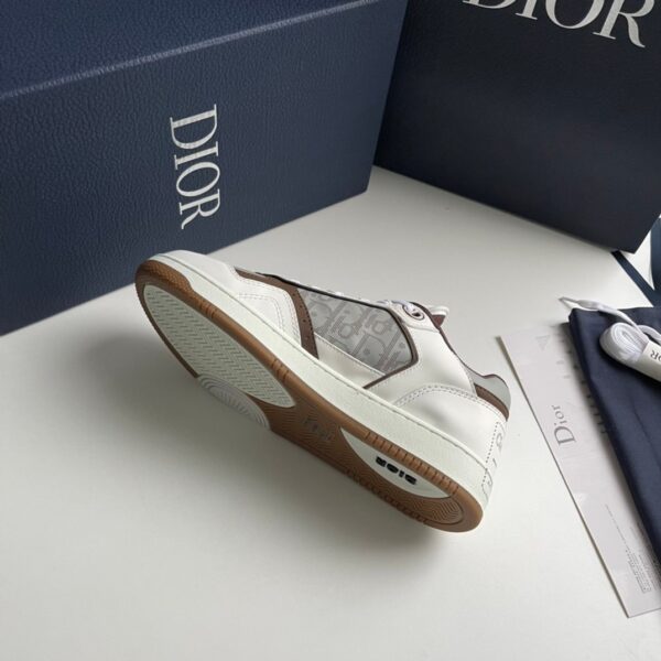 Dior B27 Low-Top Sneaker For Men Women Gray And Brown EU 38 - EU 44 - Image 3