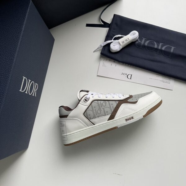 Dior B27 Low-Top Sneaker For Men Women Gray And Brown EU 38 - EU 44 - Image 6