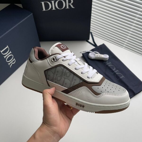 Dior B27 Low-Top Sneaker For Men Women Gray And Brown EU 38 - EU 44 - Image 2