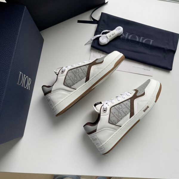 Dior B27 Low-Top Sneaker For Men Women Gray And Brown EU 38 - EU 44