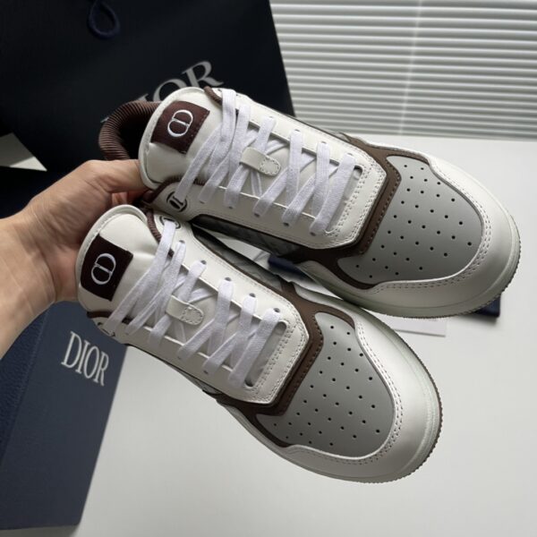 Dior B27 Low-Top Sneaker For Men Women Gray And Brown EU 38 - EU 44 - Image 4
