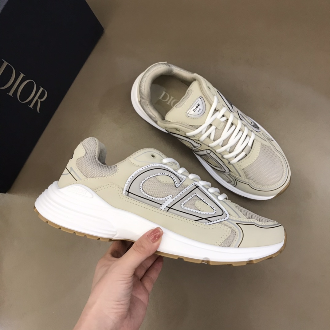 Dior B30 Sneaker For Men Women Cream EU 35 - EU 44