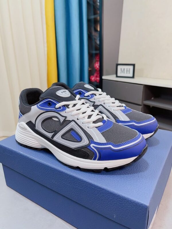 Dior B30 Sneaker For Men Women Grey and Navy EU 38 - EU 44 - Image 3
