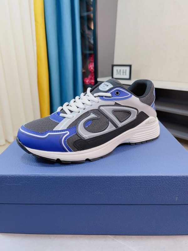 Dior B30 Sneaker For Men Women Grey and Navy EU 38 - EU 44 - Image 2