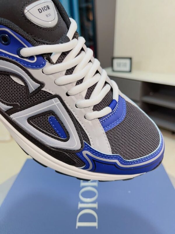 Dior B30 Sneaker For Men Women Grey and Navy EU 38 - EU 44 - Image 5