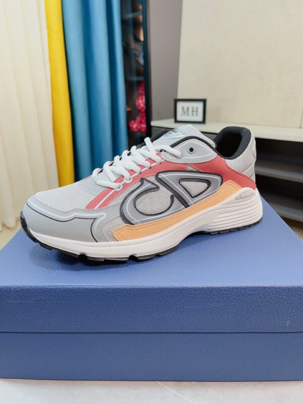 Dior B30 Sneaker For Men Women Grey and Pink EU 38 - EU 44 - Image 2