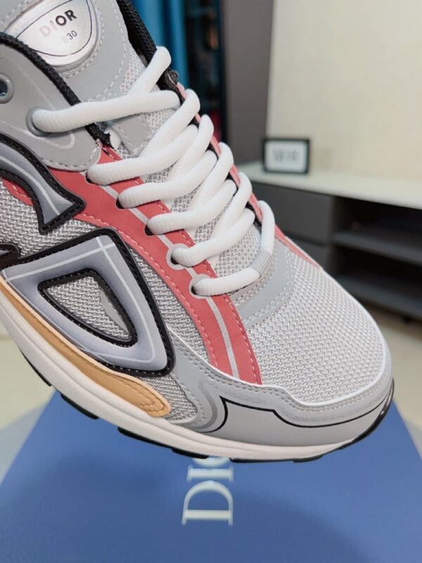 Dior B30 Sneaker For Men Women Grey and Pink EU 38 - EU 44 - Image 5