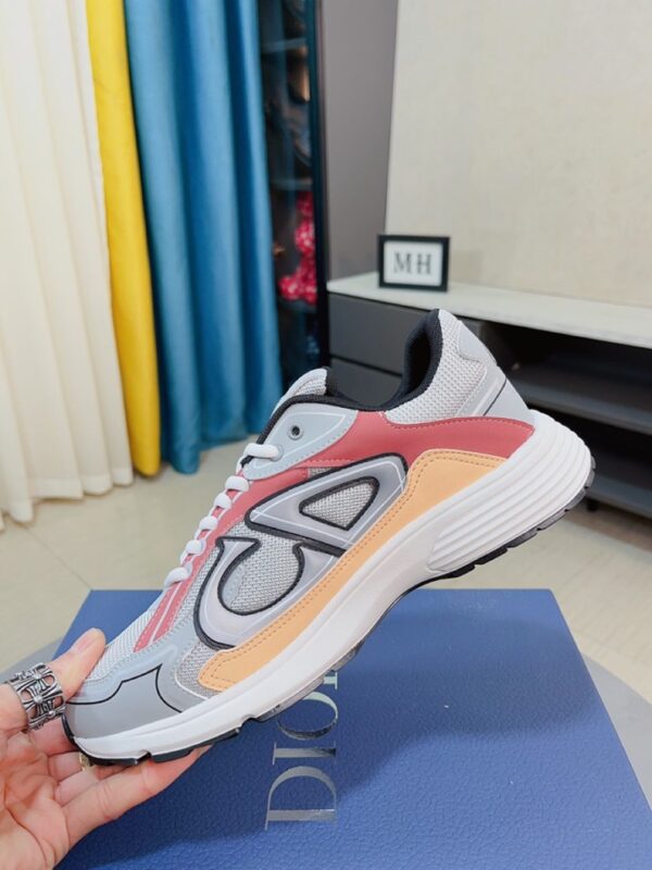 Dior B30 Sneaker For Men Women Grey and Pink EU 38 - EU 44 - Image 4
