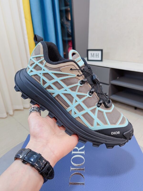 Dior B31 Runner Sneaker Khaki And Turquoise EU 38 - EU 44