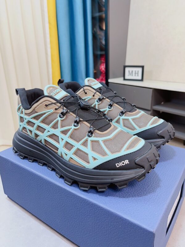 Dior B31 Runner Sneaker Khaki And Turquoise EU 38 - EU 44 - Image 3