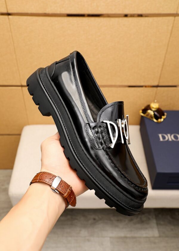 Dior Black Patent Loafers For Men Women EU38 - EU45 - Image 4