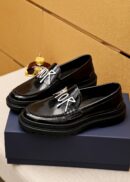 Dior Black Patent Loafers For Men Women EU38 - EU45