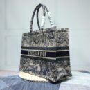 Dior Book Tote Blue Toile de Jouy Reverse Embroidery