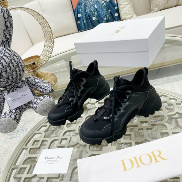 Dior D-Connect Sneaker Black - Image 4