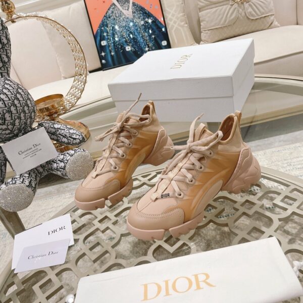 Dior D-Connect Sneaker Brown - Image 6