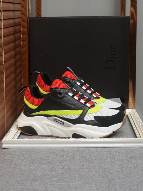 Dior X Kaws Transparent Oblique High-Top Sneakers White/Grey