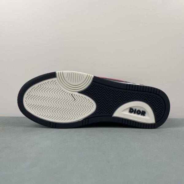 Dior x Stone Island B57 Low Sneaker Blue Red - Image 6