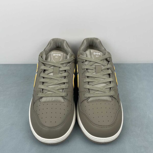 Dior x Stone Island B57 Low Sneaker Gray Yellow - Image 2