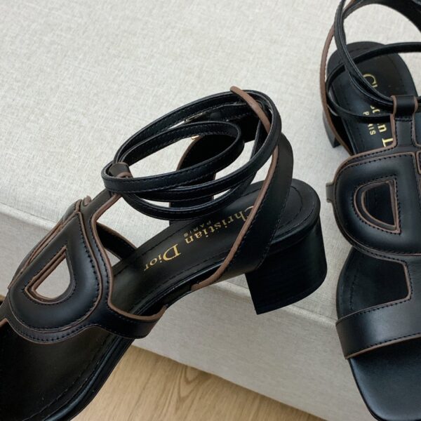 DiorAct Sandal 1.7 Inches Black - Image 4